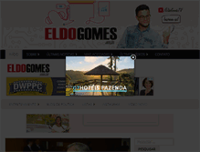 Tablet Screenshot of eldogomes.com.br